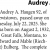 Audrey A. Haugen