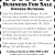 Business for Sale
