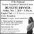 Benefit Dinner