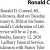 Ronald C Conrad