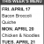 This Week's Menu