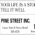 Your Lie Is a Story. Tell It Well.