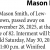 Mason Dwight Smish