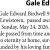 Gale Edward Birdwell