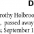 Dorothy Holbrook