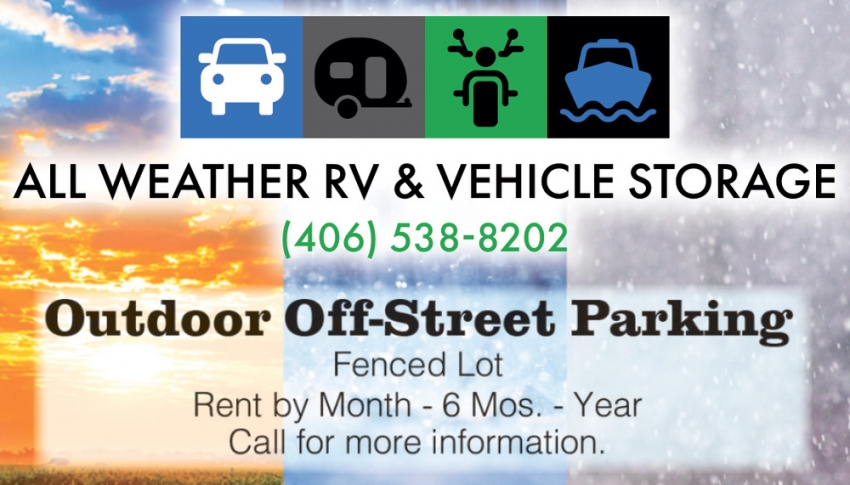All Weather RV & Vehicle Storage