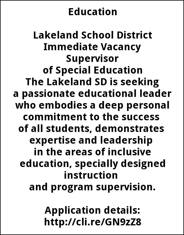 Lakeland school district jobs ny