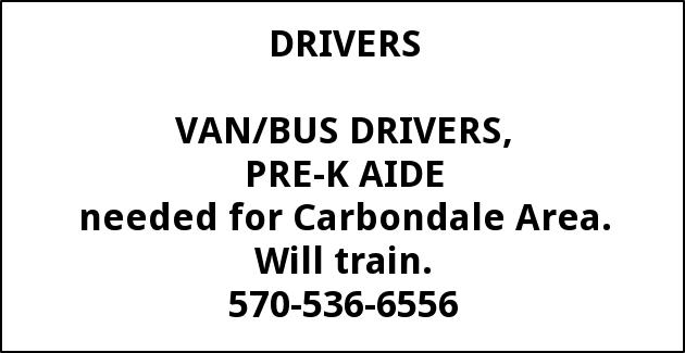 Van/Bus Drivers
