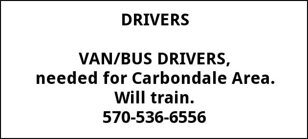 Van/Bus Drivers