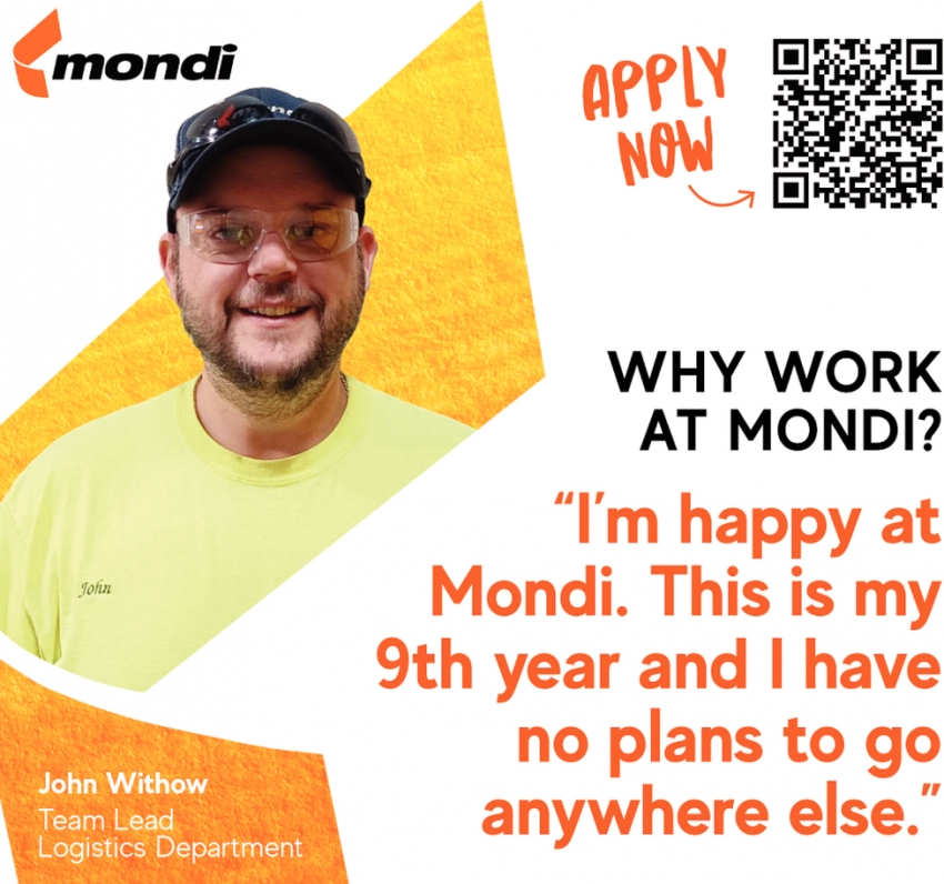 Why Work at Mondi?