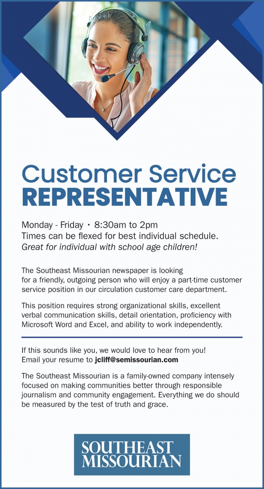 Customer Service Representative