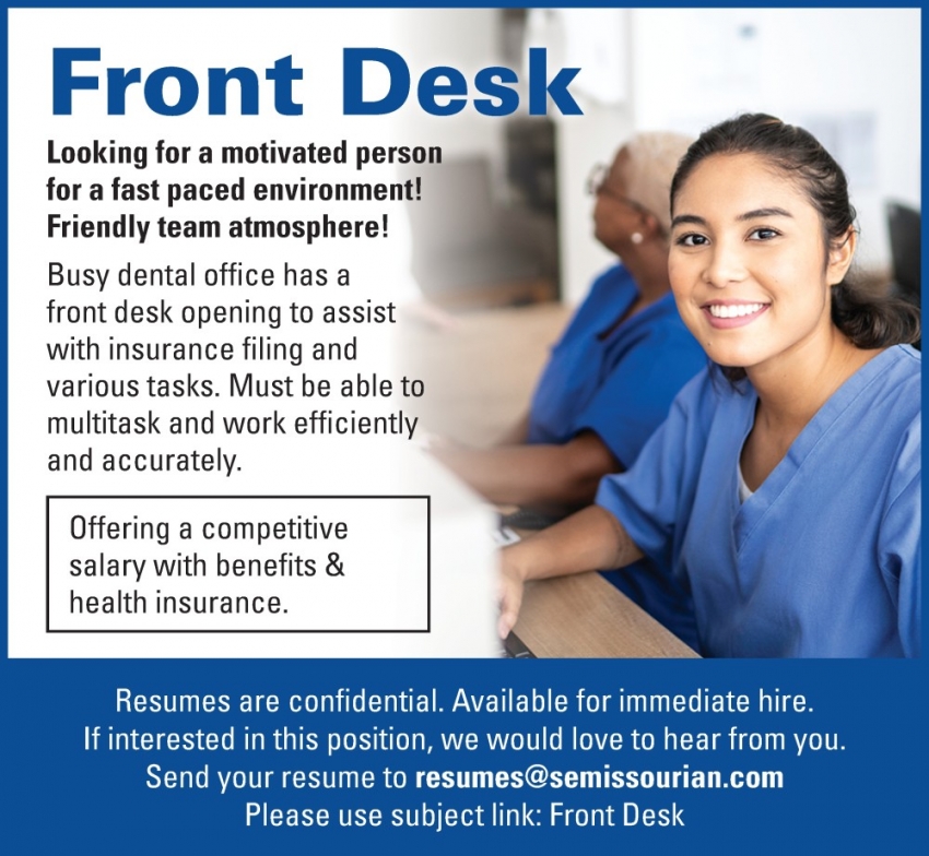 Front Desk