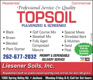 Liesener Soils, Inc