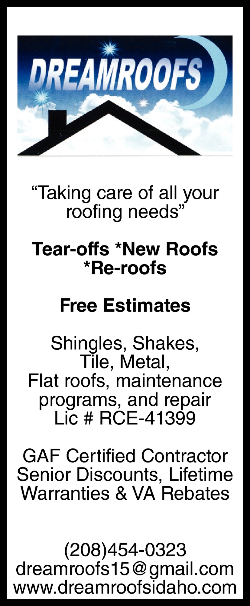Taking Care of All Your Roofing Needs