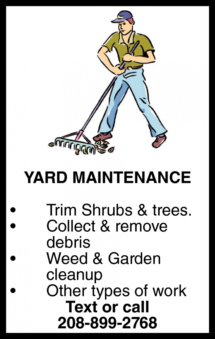 Yard Maintenance