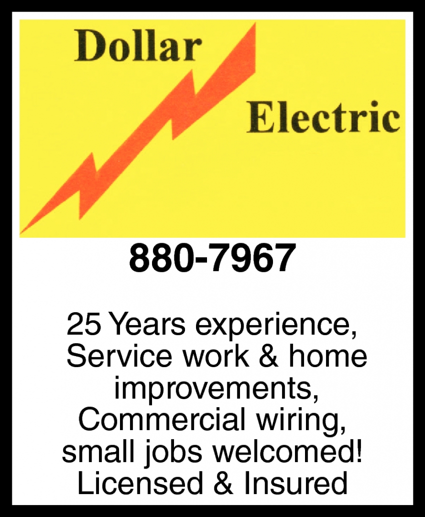25 Years Experience, Service Work & Home