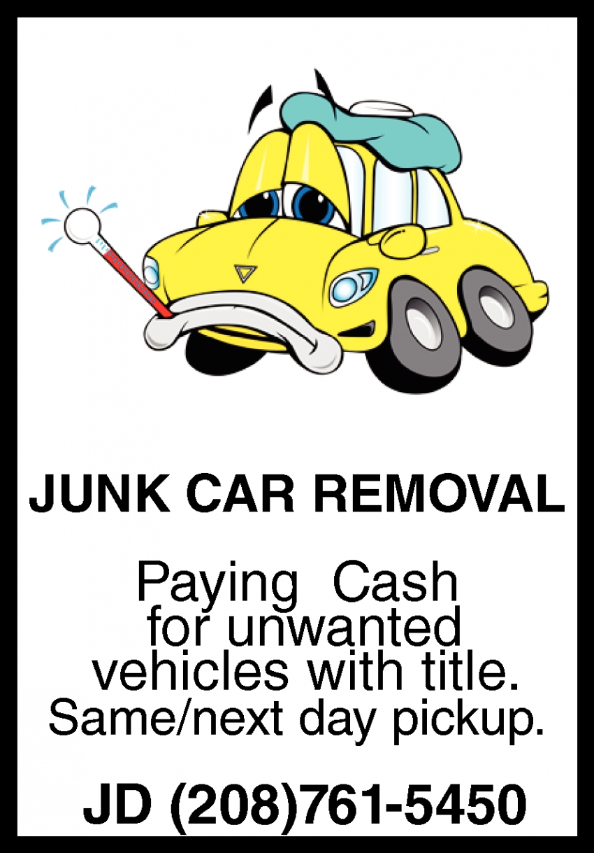 Paying Cash for Unwanted Vehicles