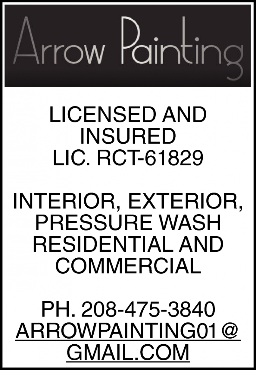 Interior, Exterior, Pressure Wash Residential and Commercial