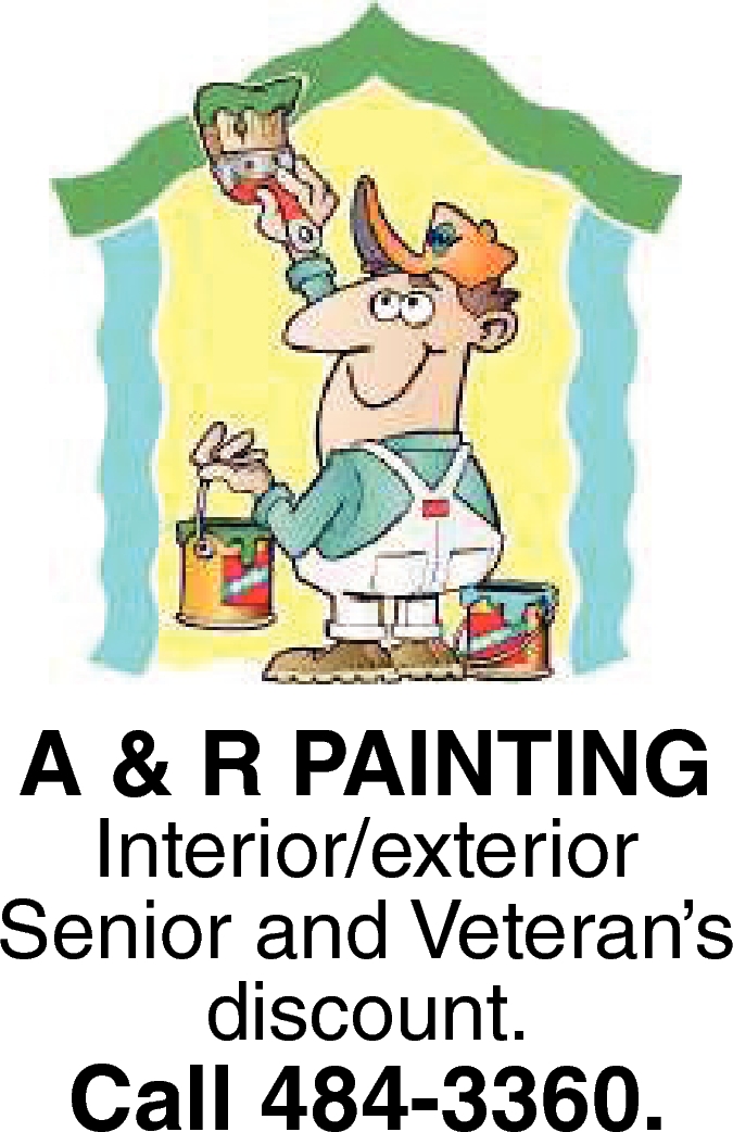 A & R PAINTING Interior/exterior