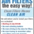 Clean Filters Means Clean Air