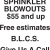 Sprinkler Blowouts