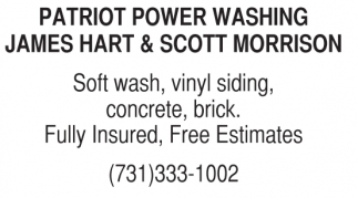 Soft Wash - Vinyl Siding - Concrete - Brick -Fully Insured