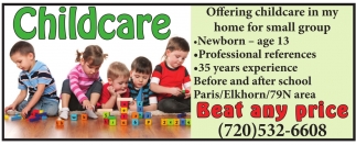 Offering Childcare In My Home For Small Group