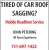 Tired of Car Roof Sagging?