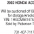2002 Honda Accord