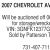 2007 Chevrolet Avalanche