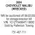 2004 Chevrolet Malibu (Wrecked)