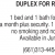 Duplex for Rent