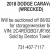 2018 Dodge Caravan(Wrecked)