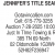 Jennifer’s Title Search