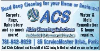 Able Cleaning Solutions