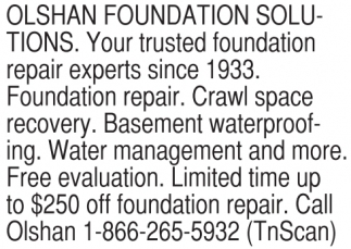 Olshan Foundation Solutions