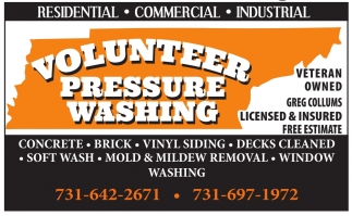 Volunteer Pressure Washing