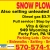 Snow Plowing
