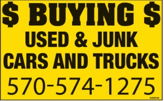 Junk Cars and Trucks