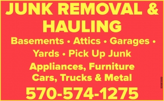 Junk Removal & Hauling