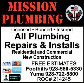 All Plumbing Repairs & Installs