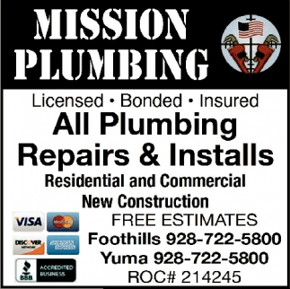 All Plumbing Repairs & Installs