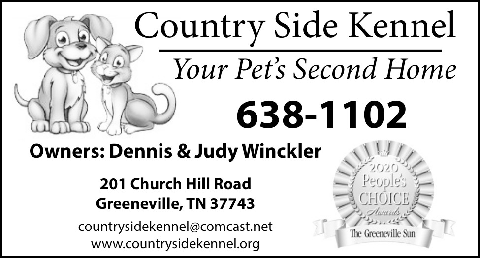 Your Pet s Second Home Country Side Kennel Greeneville TN