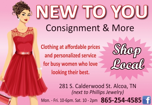 Clothing at Affordable Prices, New to You, Alcoa, TN