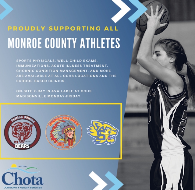 Monroe County Athletes, Chota Community Health Service, Vonore, TN