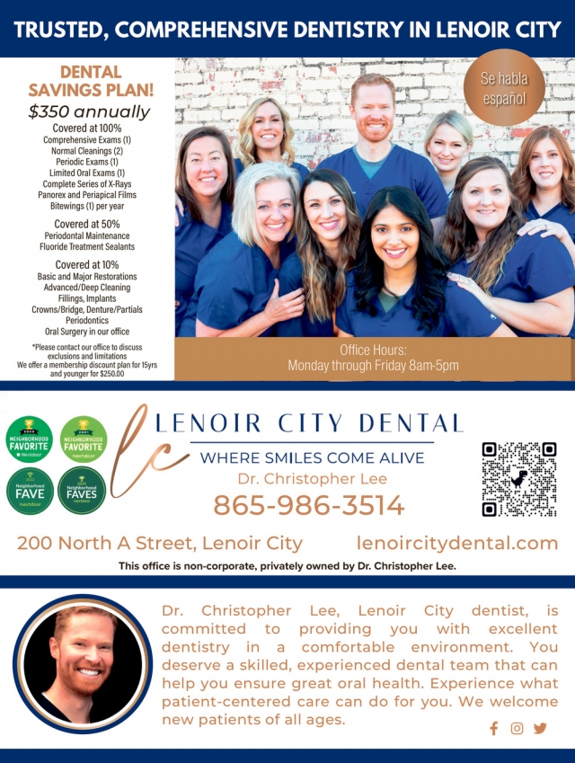 Trusted, Comprehensive Dentistry in Lenoir City, Lenoir City Dental, Lenoir City, TN
