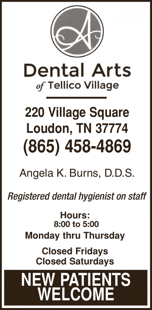 Dental Services, Dental Arts at Tellico Village, Loudon, TN