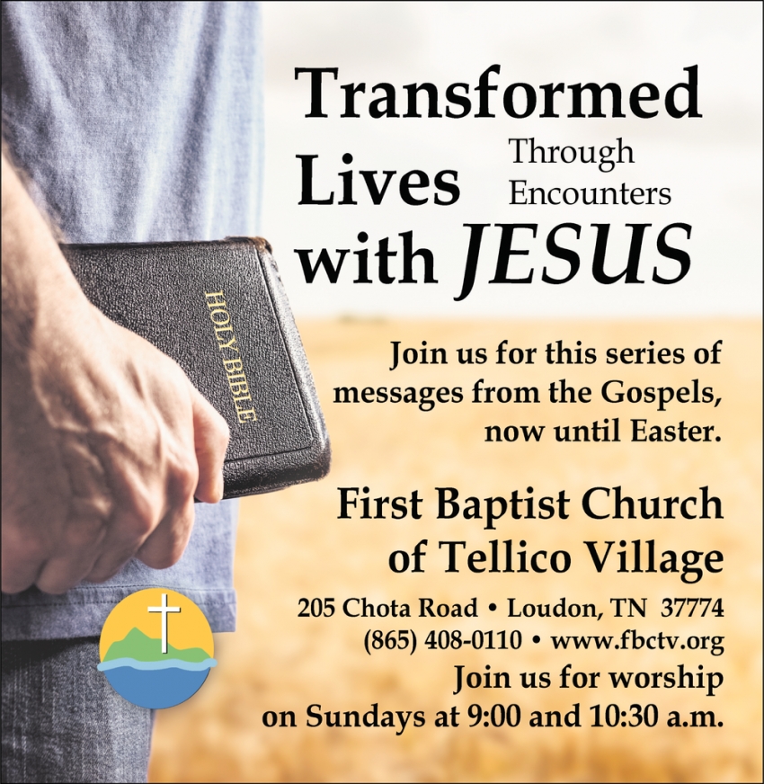 Transformed Lives Through Encounters With Jesus