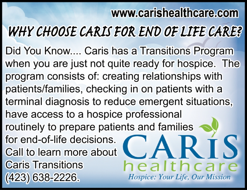 Why Choose Caris End of Life Care?