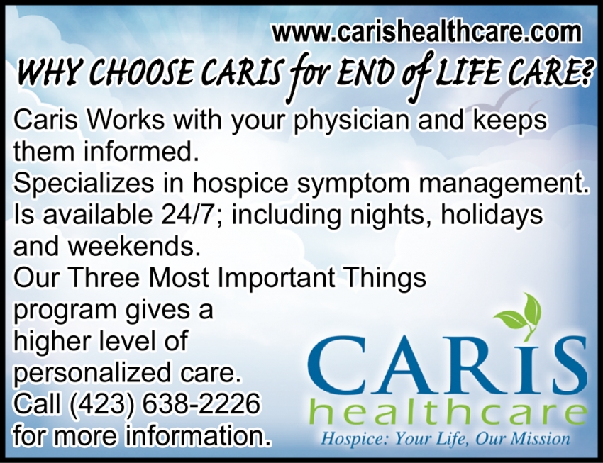 Why Choose Caris End of Life Care?